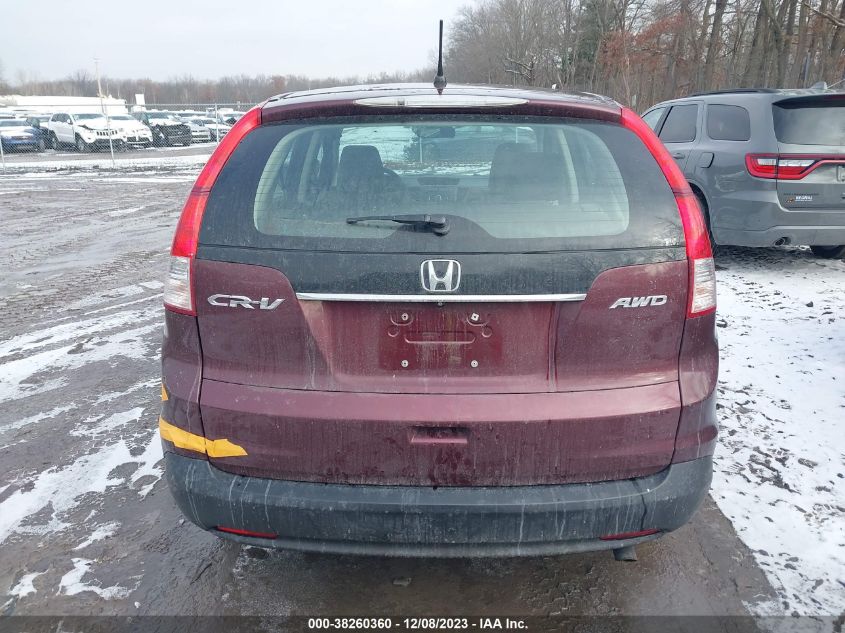 2014 Honda Cr-V Lx VIN: 5J6RM4H32EL118908 Lot: 38260360