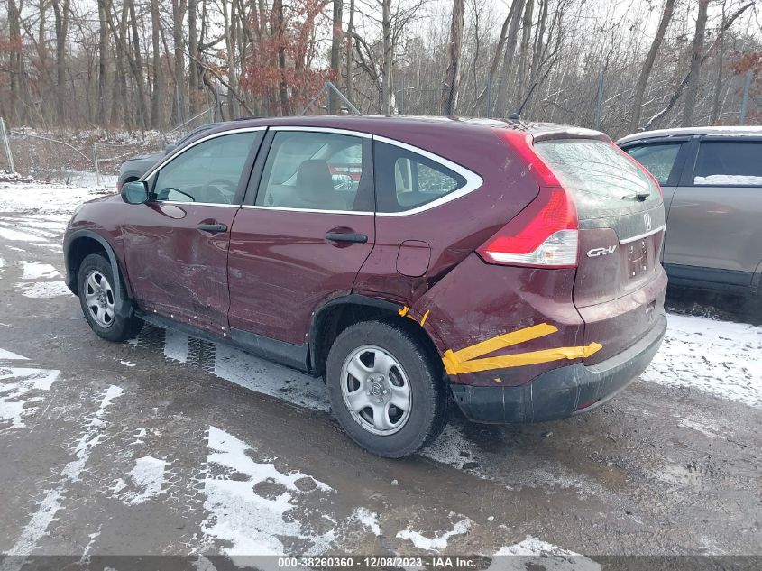 2014 Honda Cr-V Lx VIN: 5J6RM4H32EL118908 Lot: 38260360