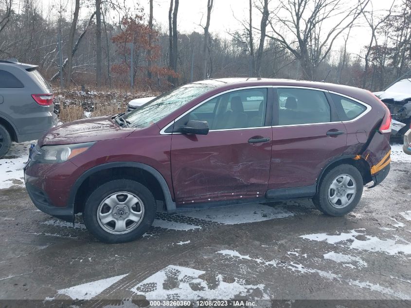 2014 Honda Cr-V Lx VIN: 5J6RM4H32EL118908 Lot: 38260360