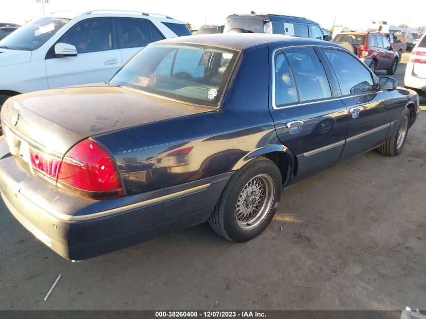 1999 Mercury Grand Marquis Ls VIN: 2MEFM75W2XX611663 Lot: 38260408