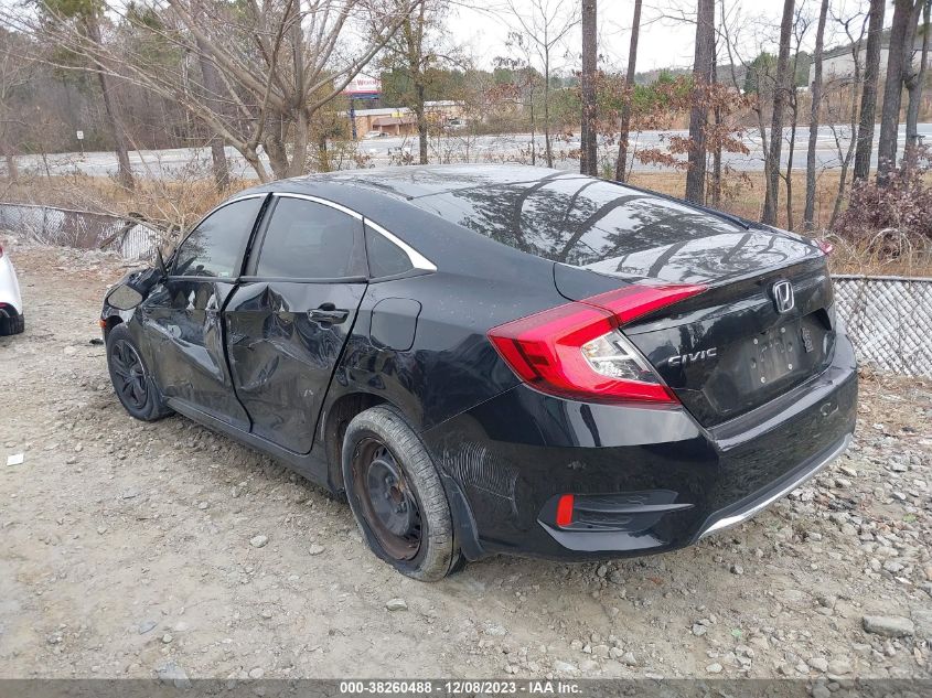 2019 Honda Civic Lx VIN: 2HGFC2F66KH579147 Lot: 38260488