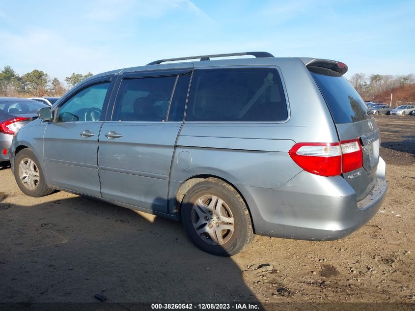 2007 Honda Odyssey Ex-L VIN: 5FNRL38717B028922 Lot: 39439520