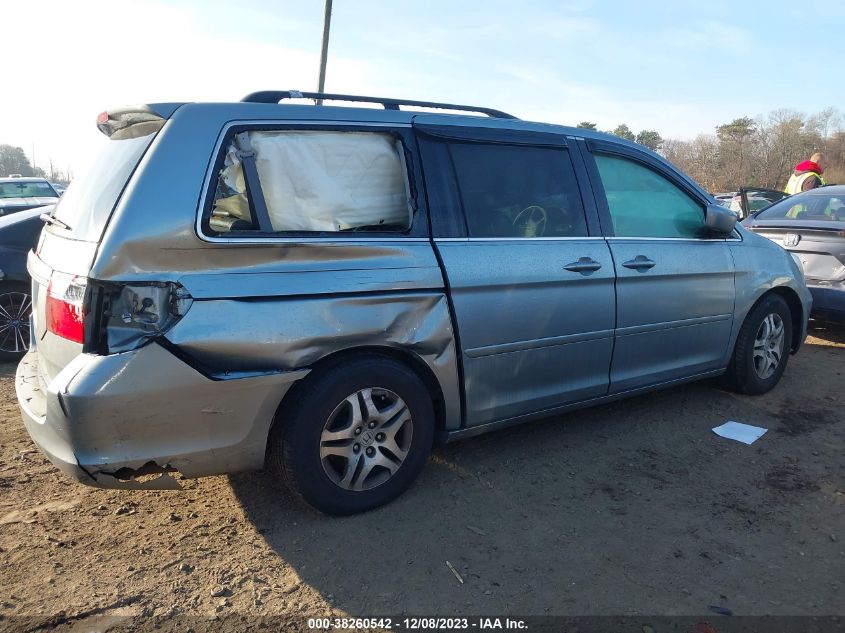 2007 Honda Odyssey Ex-L VIN: 5FNRL38717B028922 Lot: 39439520