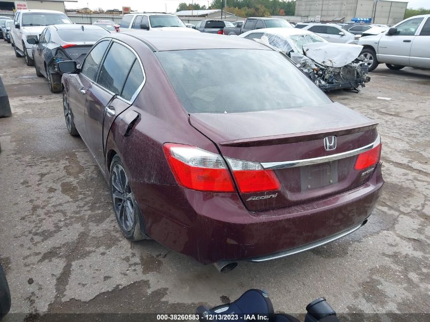 2014 Honda Accord Sport VIN: 1HGCR2F53EA137003 Lot: 38260583