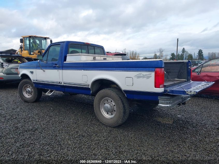 1997 Ford F-250 Hd Xlt VIN: 1FTHF26F7VEC96413 Lot: 38260640