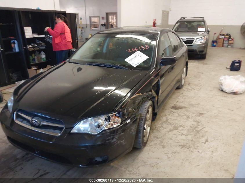 2007 Subaru Legacy 2.5I VIN: 4S3BL616677206138 Lot: 38260719