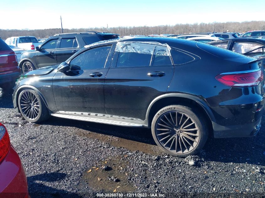 2021 Mercedes-Benz Amg Glc 63 Coupe 4Matic VIN: W1N0J8JB8MF930848 Lot: 38260730