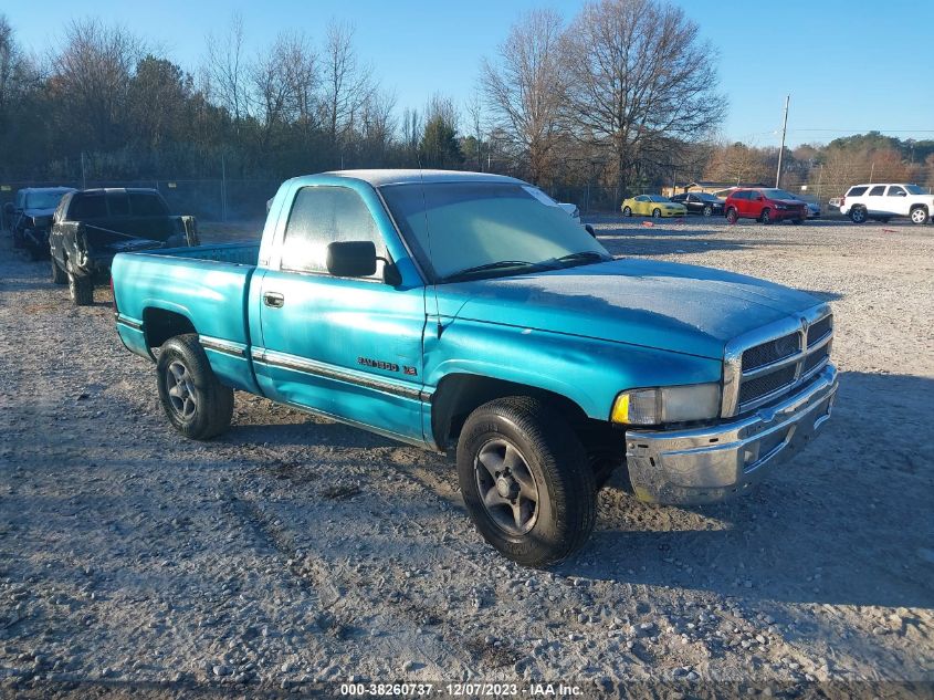 1996 Dodge Ram 1500 VIN: 1B7HC16ZXTJ133157 Lot: 38260737