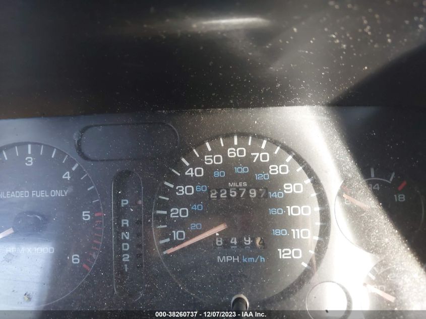 1996 Dodge Ram 1500 VIN: 1B7HC16ZXTJ133157 Lot: 38260737