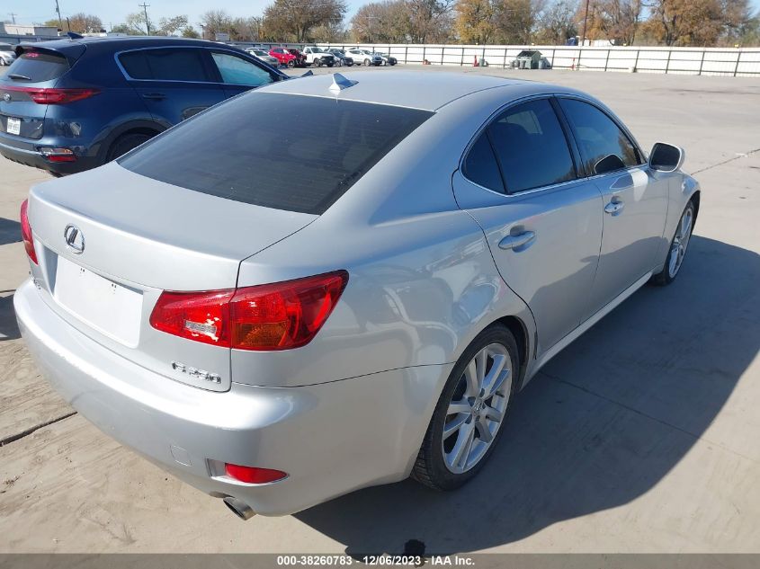 2007 Lexus Is 250 VIN: JTHBK262472033698 Lot: 38260783