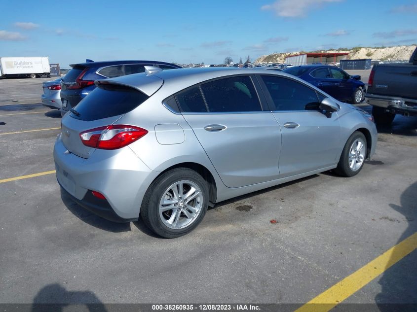 2018 Chevrolet Cruze Lt Auto VIN: 3G1BE6SM8JS594367 Lot: 38260935