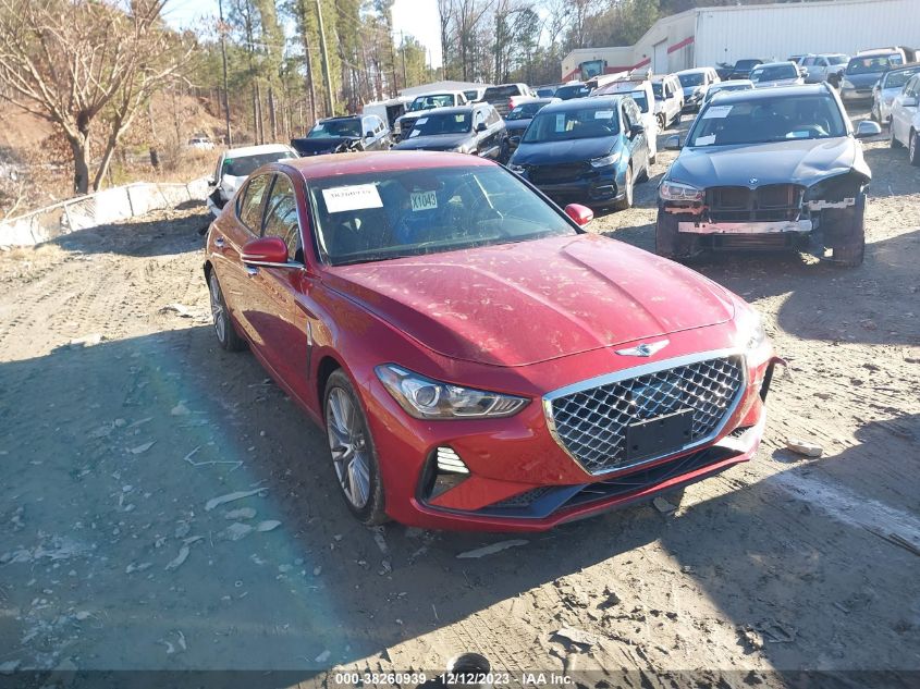 2020 Genesis G70 2.0T Rwd VIN: KMTG64LA9LU062679 Lot: 38260939