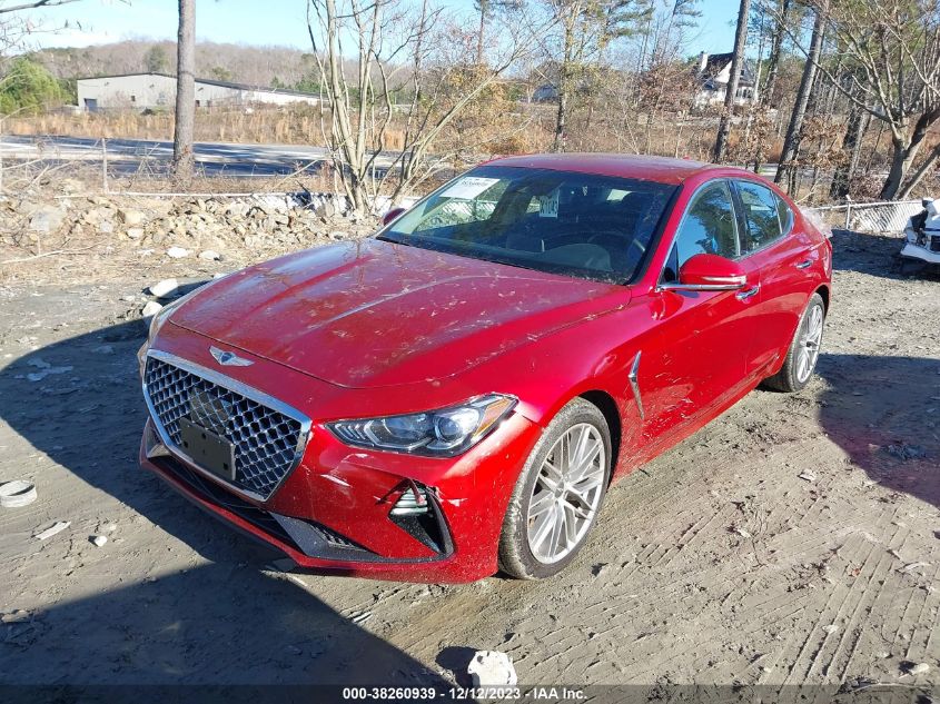 2020 Genesis G70 2.0T Rwd VIN: KMTG64LA9LU062679 Lot: 38260939