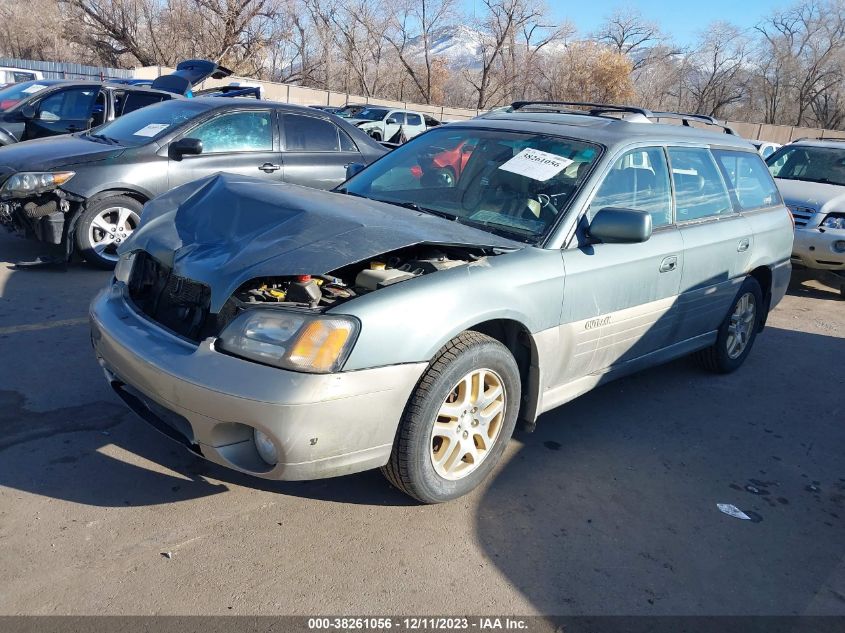 2001 Subaru Legacy Outback Ltd VIN: 4S3BH686317611534 Lot: 38261056