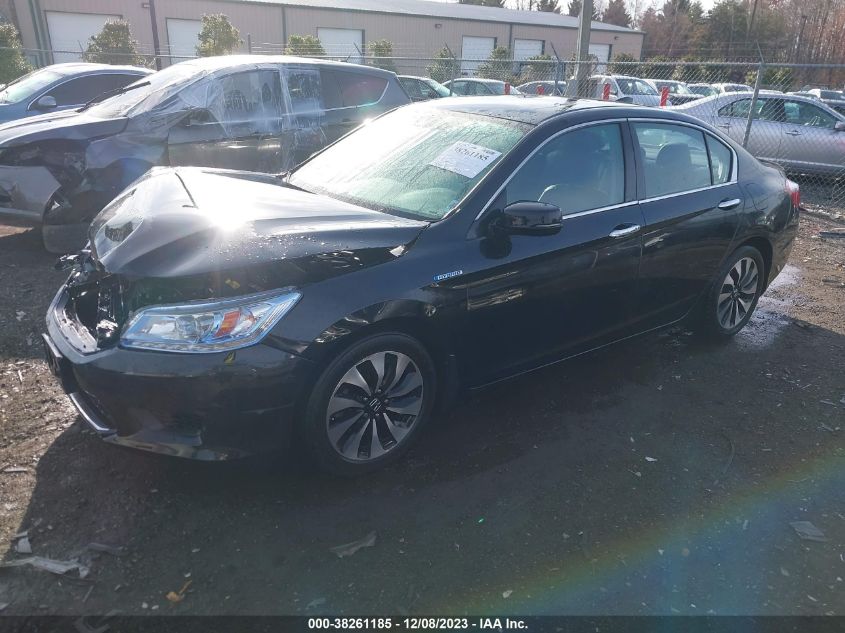 2015 Honda Accord Hybrid Touring VIN: 1HGCR6F7XFA005253 Lot: 38261185