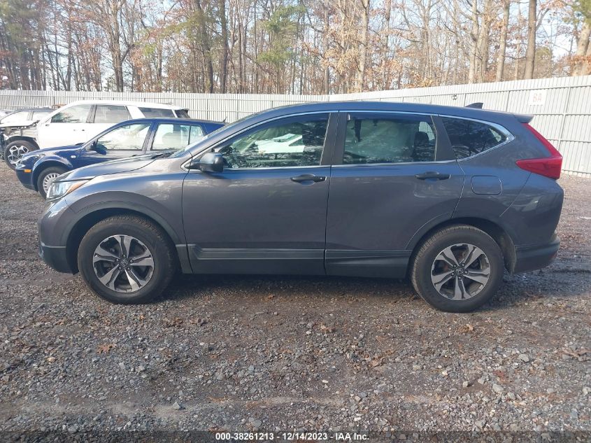 2019 Honda Cr-V Lx VIN: 2HKRW6H38KH212321 Lot: 38261213