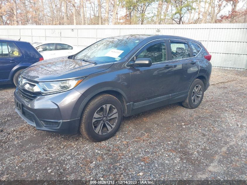 2019 Honda Cr-V Lx VIN: 2HKRW6H38KH212321 Lot: 38261213