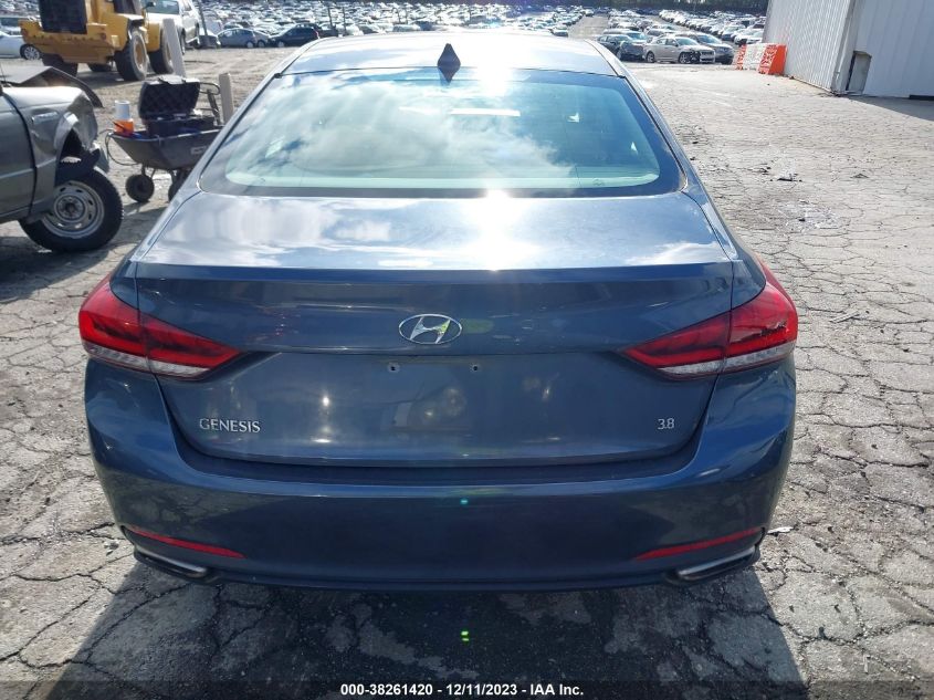 2016 Hyundai Genesis 3.8 VIN: KMHGN4JE8GU107927 Lot: 38261420