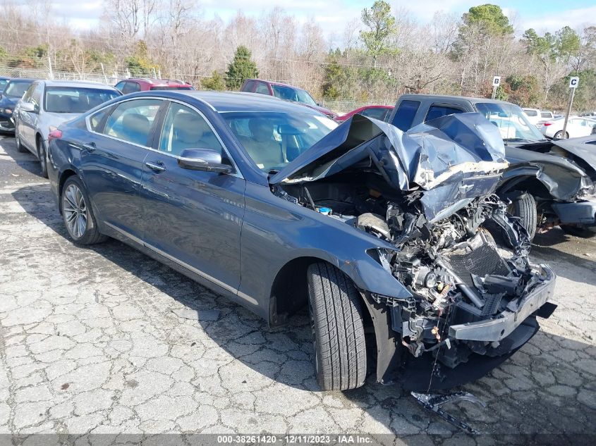 2016 Hyundai Genesis 3.8 VIN: KMHGN4JE8GU107927 Lot: 38261420