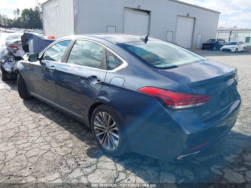 2016 Hyundai Genesis 3.8 VIN: KMHGN4JE8GU107927 Lot: 38261420