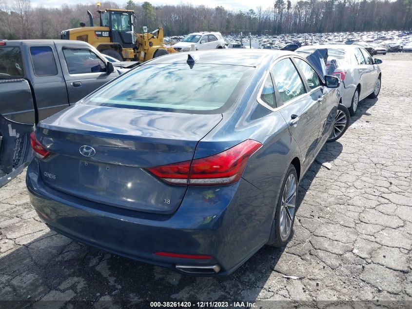 2016 Hyundai Genesis 3.8 VIN: KMHGN4JE8GU107927 Lot: 38261420