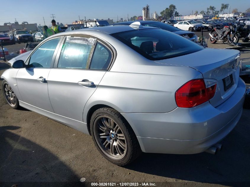 2006 BMW 325I VIN: WBAVB13506KX38338 Lot: 38261521