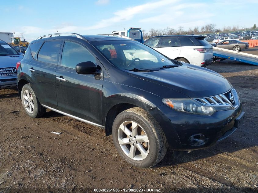 2009 Nissan Murano Sl VIN: JN8AZ18W89W204486 Lot: 38261536