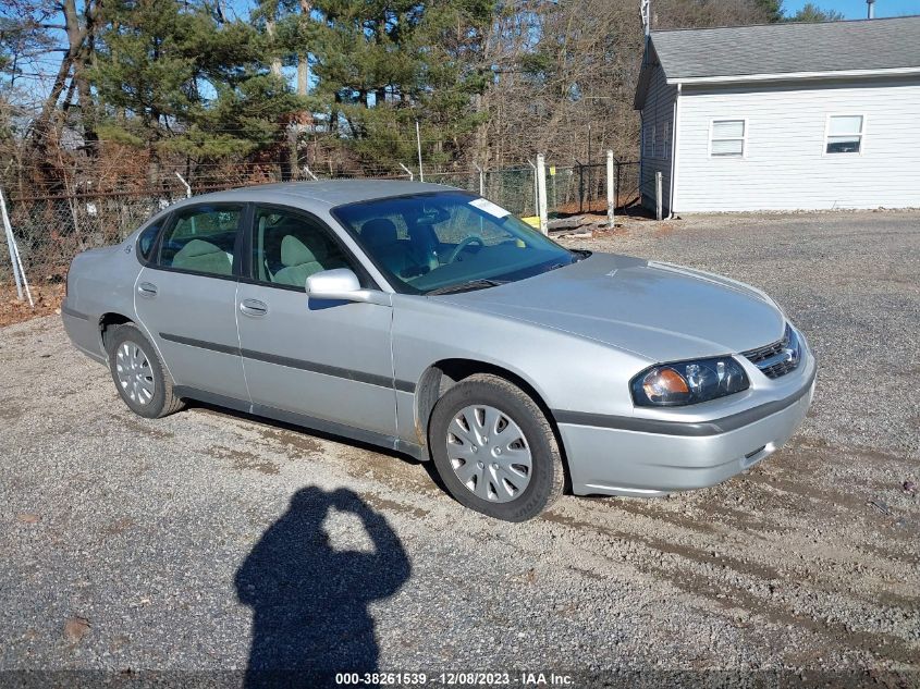 2003 Chevrolet Impala VIN: 2G1WF52E639130348 Lot: 38261539