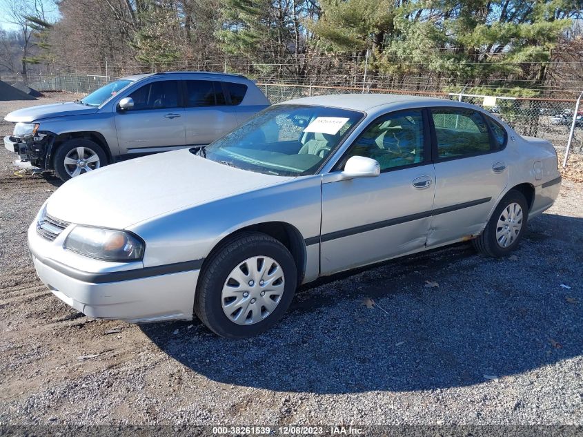 2003 Chevrolet Impala VIN: 2G1WF52E639130348 Lot: 38261539