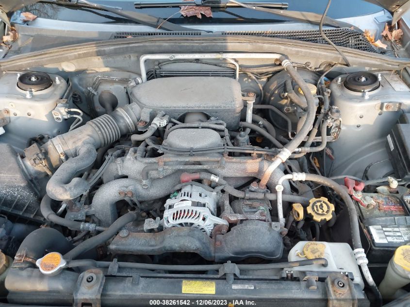 2006 Subaru Forester 2.5X VIN: JF1SG63646H753313 Lot: 38261542