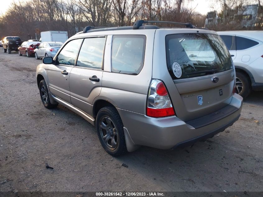 2006 Subaru Forester 2.5X VIN: JF1SG63646H753313 Lot: 38261542