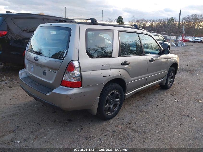 2006 Subaru Forester 2.5X VIN: JF1SG63646H753313 Lot: 38261542
