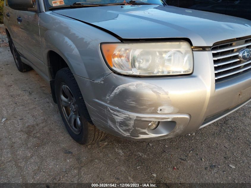 2006 Subaru Forester 2.5X VIN: JF1SG63646H753313 Lot: 38261542