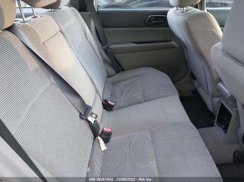 2006 Subaru Forester 2.5X VIN: JF1SG63646H753313 Lot: 38261542