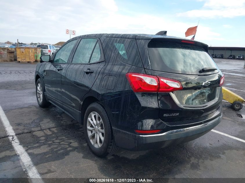 2018 Chevrolet Equinox Ls VIN: 2GNAXHEV8J6269818 Lot: 38261618