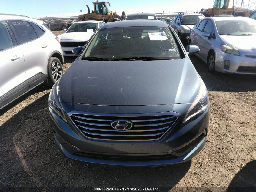 2015 Hyundai Sonata Se VIN: 5NPE24AF1FH236582 Lot: 38261676