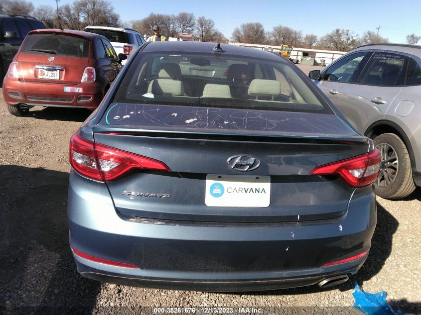 2015 Hyundai Sonata Se VIN: 5NPE24AF1FH236582 Lot: 38261676