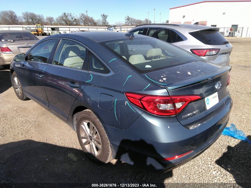 2015 Hyundai Sonata Se VIN: 5NPE24AF1FH236582 Lot: 38261676