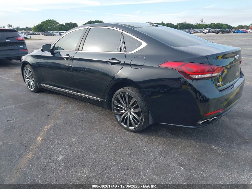 2015 Hyundai Genesis 5.0L VIN: KMHGN4JF6FU043913 Lot: 38261749