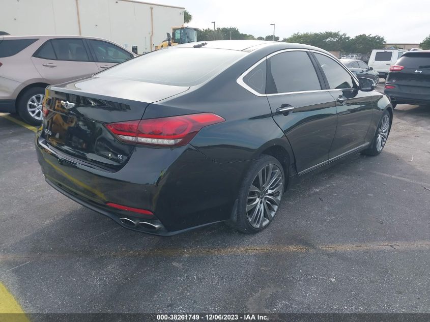 2015 Hyundai Genesis 5.0L VIN: KMHGN4JF6FU043913 Lot: 38261749