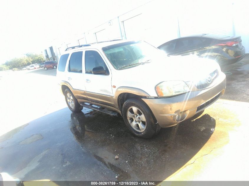 4F2YZ04193KM20912 2003 Mazda Tribute Lx