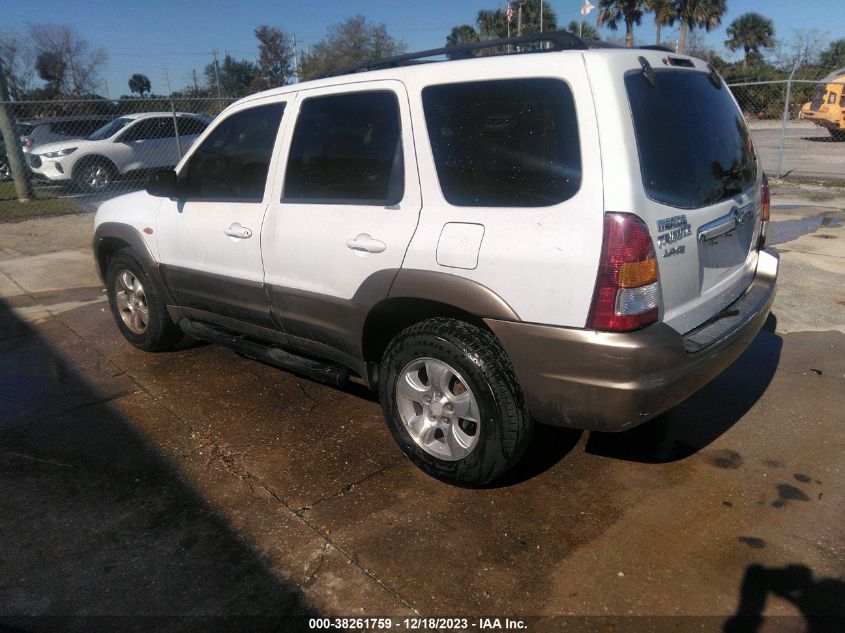 2003 Mazda Tribute Lx VIN: 4F2YZ04193KM20912 Lot: 38261759