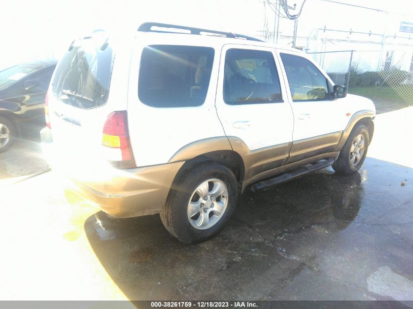 2003 Mazda Tribute Lx VIN: 4F2YZ04193KM20912 Lot: 38261759