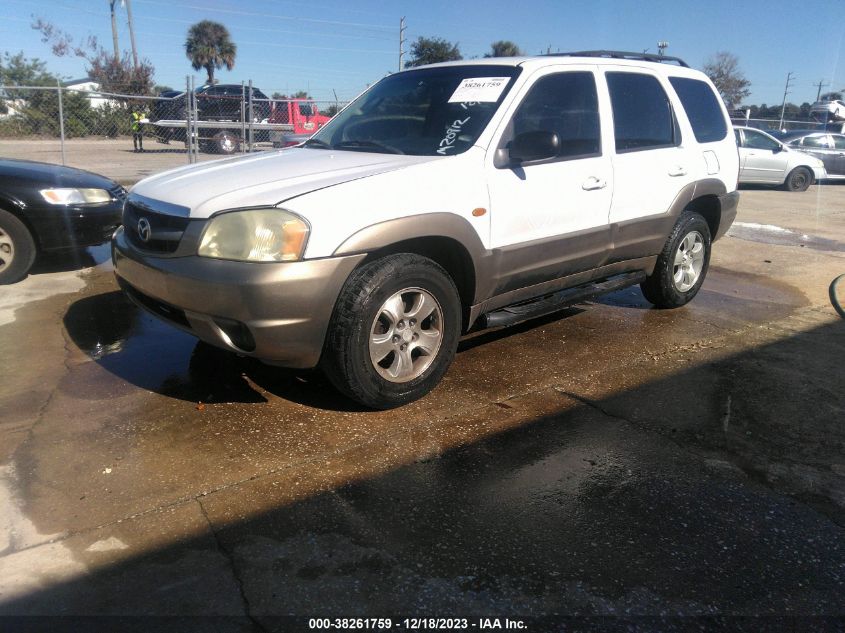 2003 Mazda Tribute Lx VIN: 4F2YZ04193KM20912 Lot: 38261759