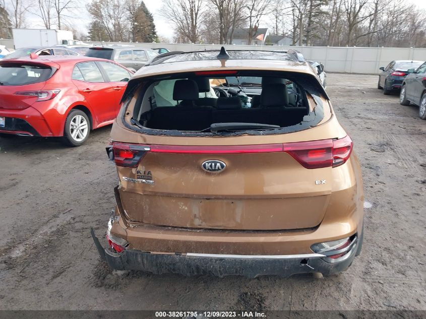 2020 Kia Sportage Ex VIN: KNDPNCAC6L7725818 Lot: 38261795