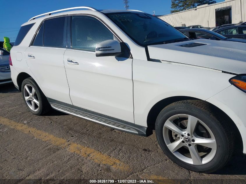 2018 Mercedes-Benz Gle 350 VIN: 4JGDA5JB2JB125207 Lot: 38261799