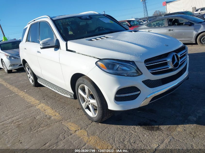 2018 Mercedes-Benz Gle 350 VIN: 4JGDA5JB2JB125207 Lot: 38261799