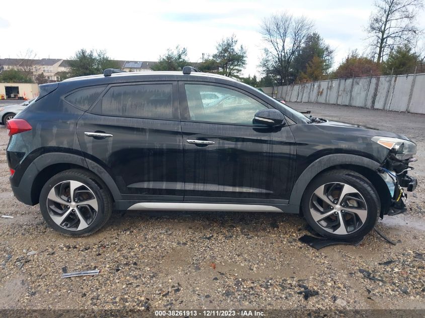 2017 Hyundai Tucson Limited VIN: KM8J3CA22HU279464 Lot: 39139766