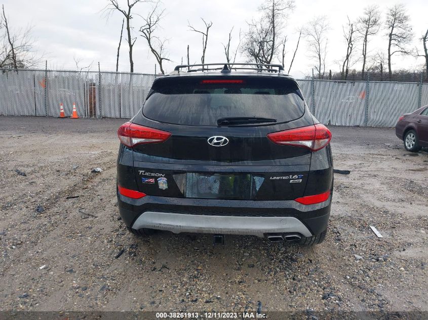 2017 Hyundai Tucson Limited VIN: KM8J3CA22HU279464 Lot: 39139766