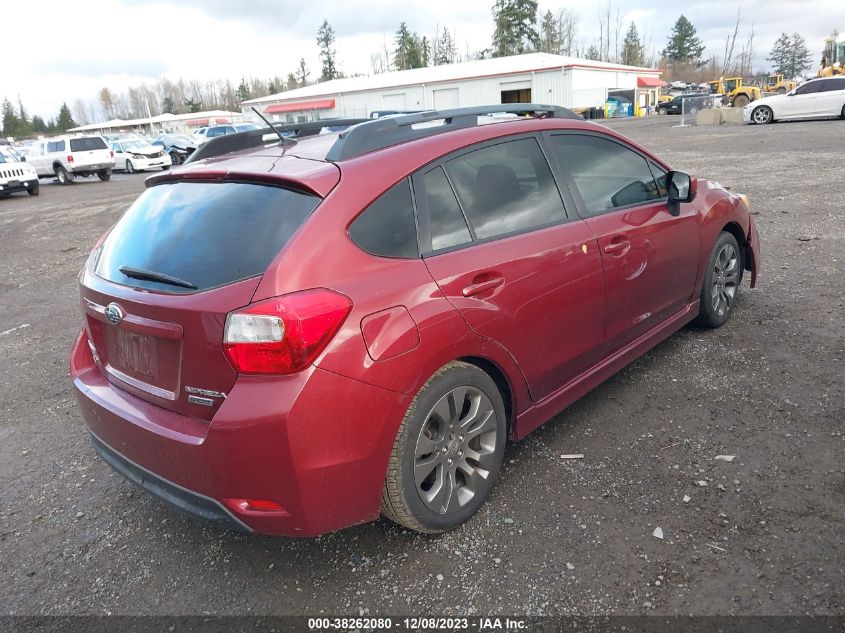 2013 Subaru Impreza 2.0I Sport Limited VIN: JF1GPAS65D2890609 Lot: 38262080